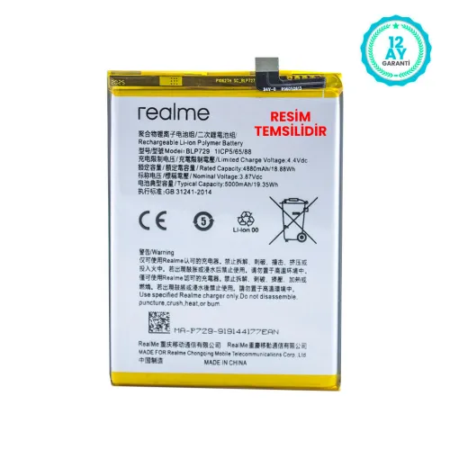 Rova Realme 3 Pro Batarya Pil 4045 mAh