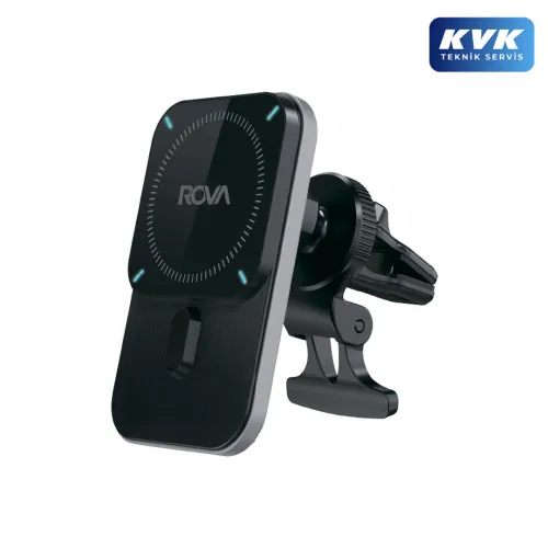 Rova WTM401 Araba İçi Manyetik Kablosuz Hızlı Şarjlı Telefon Tutucu