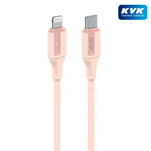 Rova KB204P Type-C To Lightning (iPhone) Hızlı Şarj Kablosu