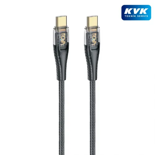 Rova KB211 Type-C To Type-C Hızlı Şarj Kablosu