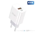 Rova SB105T OC + QC3.0 Şarj Başlığı 18W ve Type-C Şarj Kablosu
