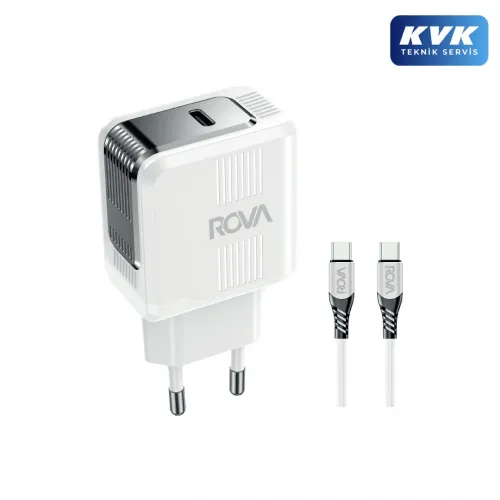 Rova SB110T PD Tek C Giriş 1.2M Kablolu Şarj Başlığı 20W
