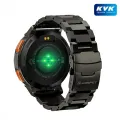 Kospet Tank T2 Smart Watch & Metal Kordon - Siyah - KVK Teknik Servis Garantili