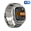 Kospet Tank M3 Smart Watch & Metal Kordon - Gri - KVK Teknik Servis Garantili
