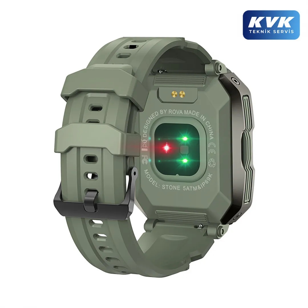 Rova Stone Smart Watch - Yeşil
