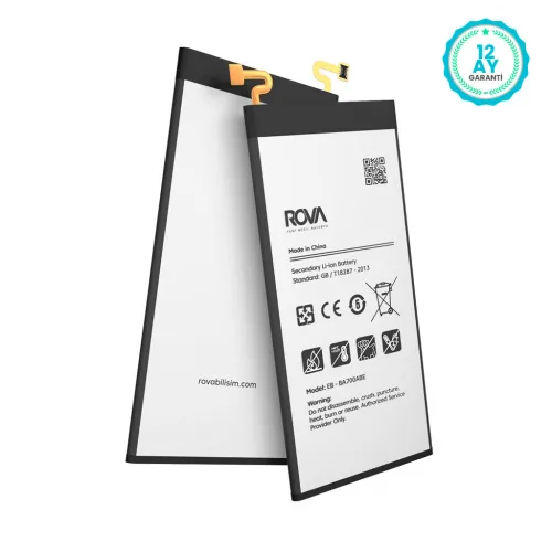 Rova Samsung A7 2015 SM-A700 Batarya Pil 2600 mAh