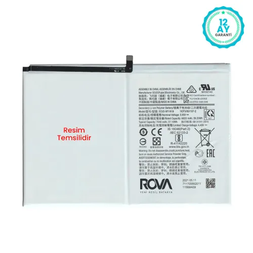 Rova Samsung Galaxy Tab A7 Lite SM-T220 Batarya Pil