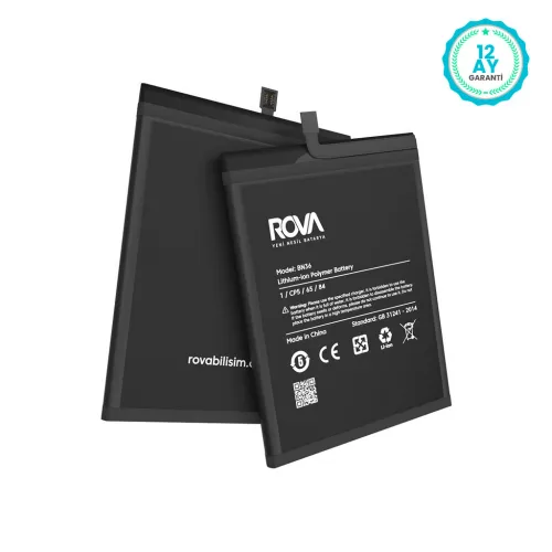 Rova Xiaomi Mi 6X Batarya Pil 3010 mAh